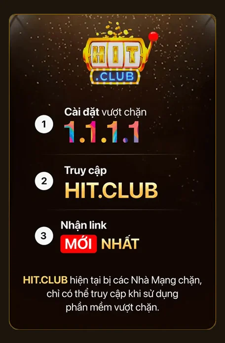 Banner 1.1.1.1 tải HItclub gold