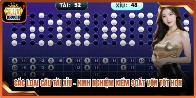 Các Loại Cầu Tài Xỉu