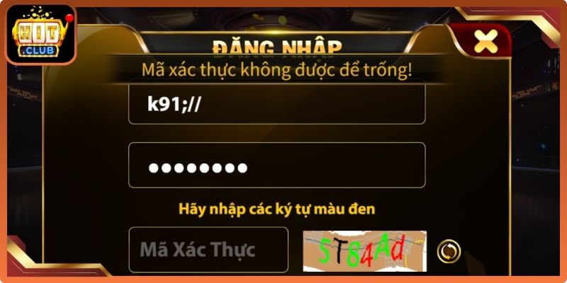 Điều kiện đăng nhập HitClub
