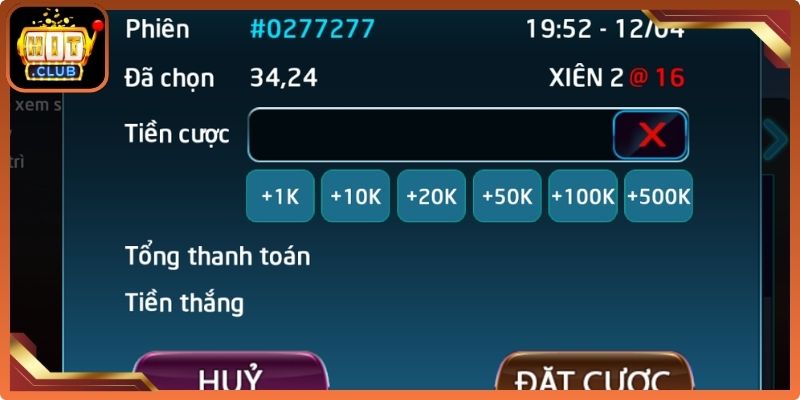 Cách chọn số theo chu kỳ