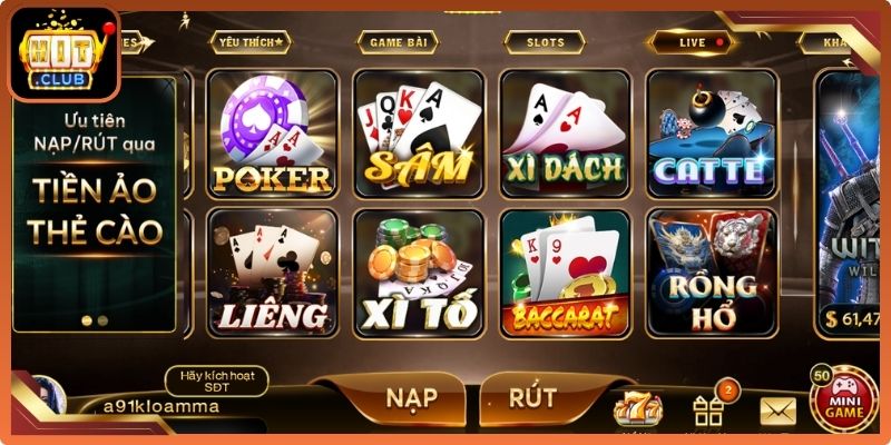 Miễn trừ trách nhiệm Hitclub với cổng game