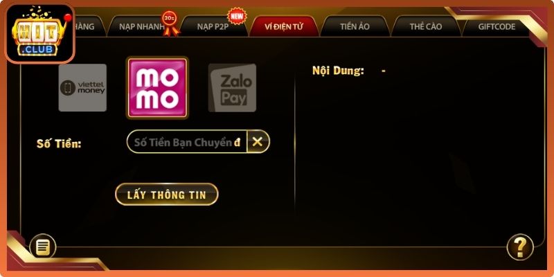 Giao dịch ví điện tử nhanh gọn
